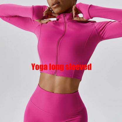 SLIM FIT YOGA JACKET – QUICK DRY